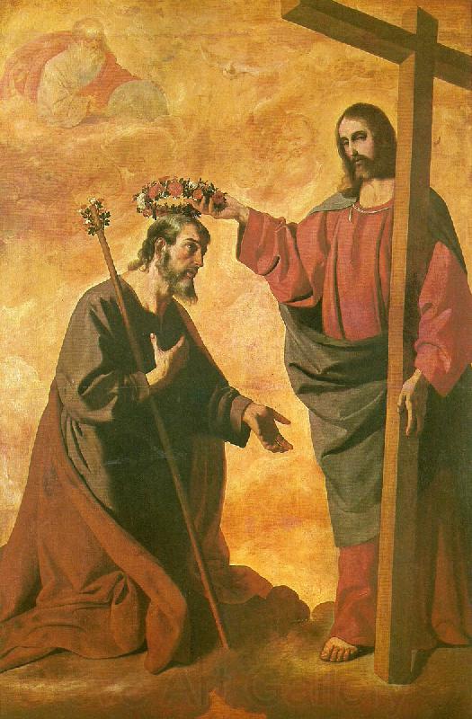 Francisco de Zurbaran the coronation of st.joseph Germany oil painting art